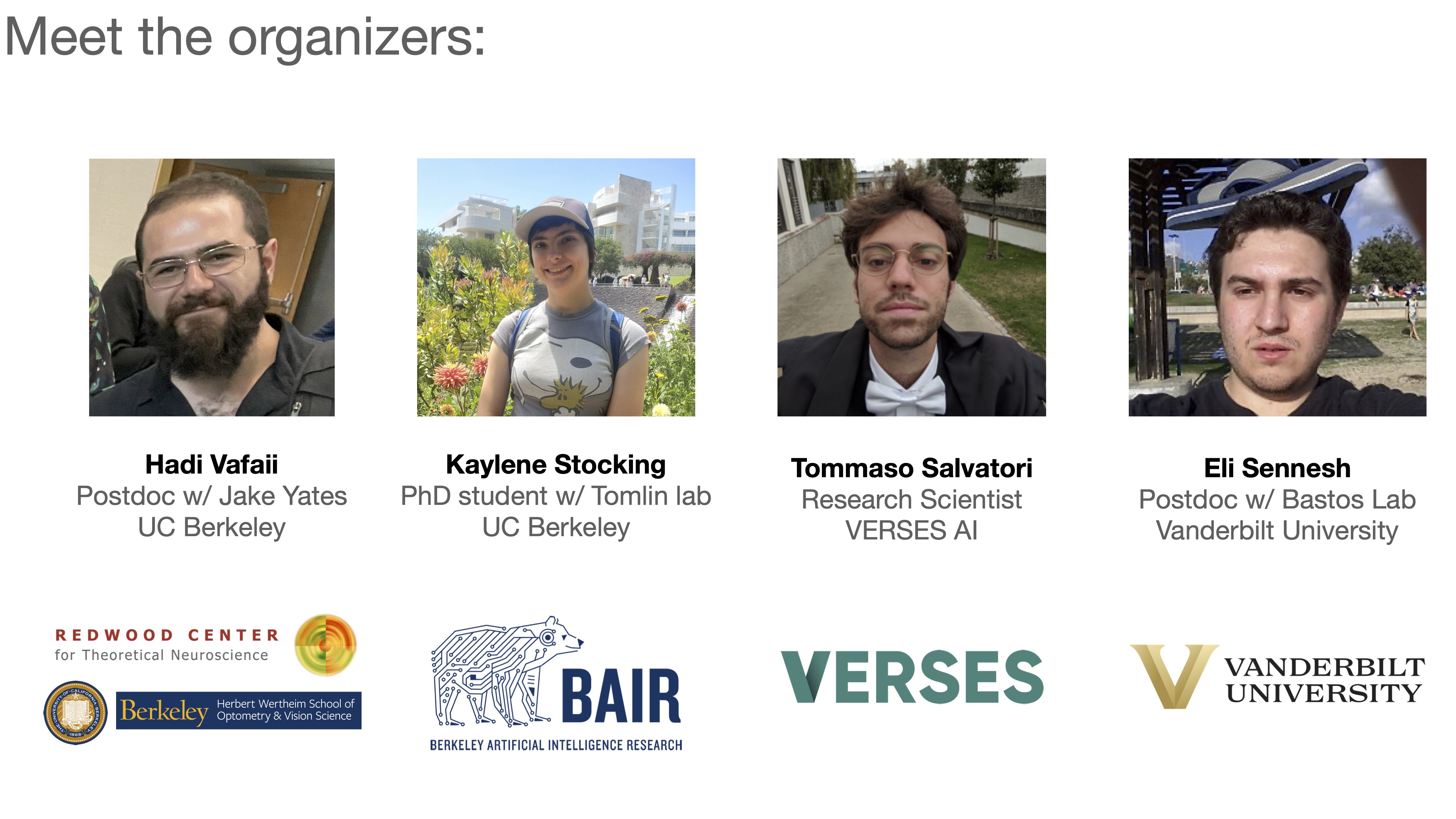 Meet the organizers