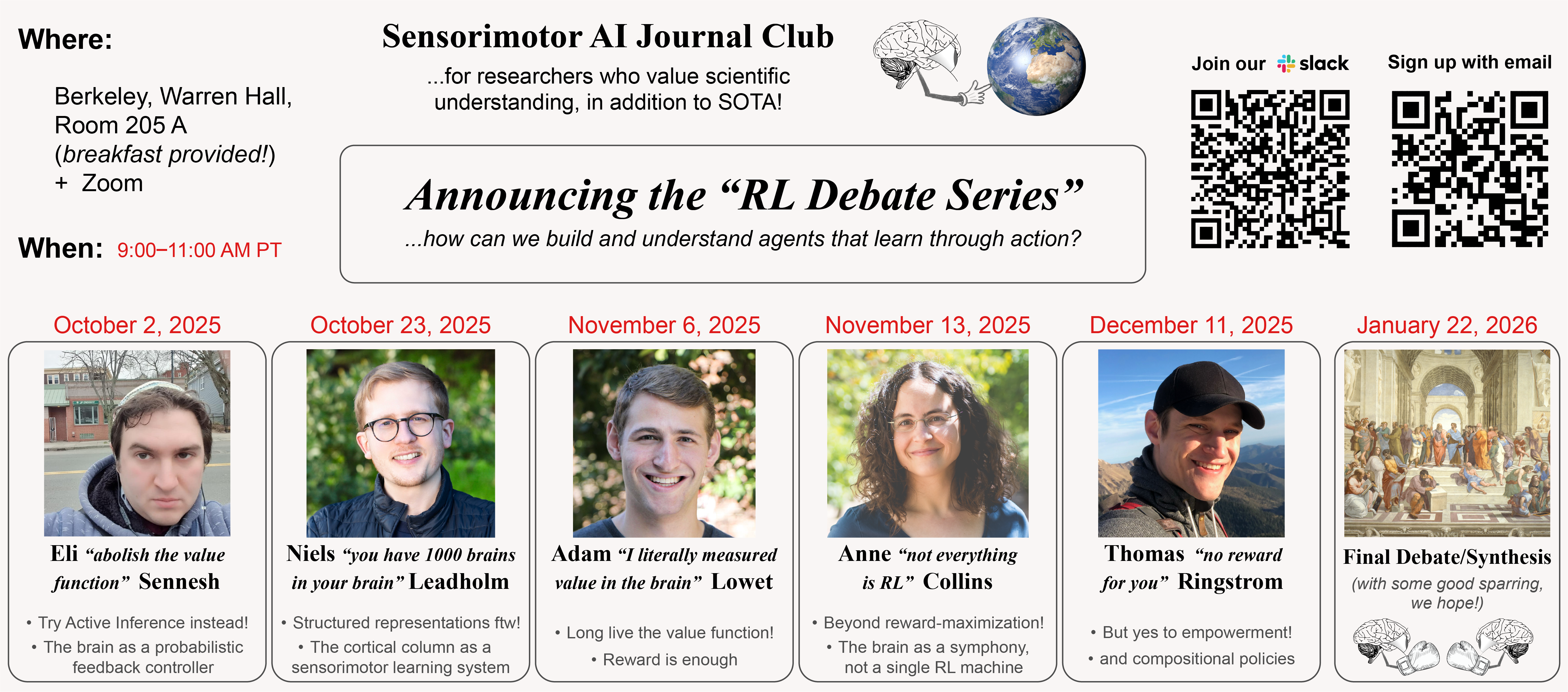 RL Debate Series Flyer